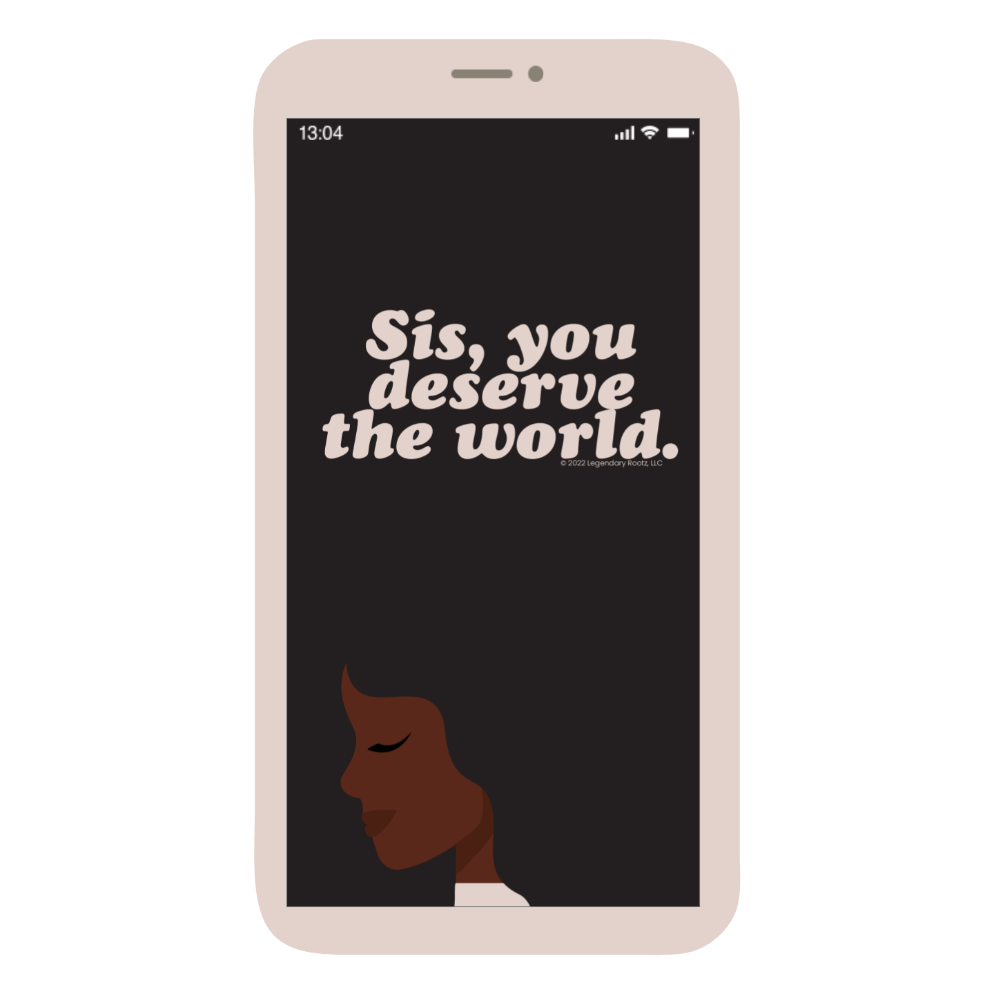 Sis, You Deserve The World | Wallpaper Pack