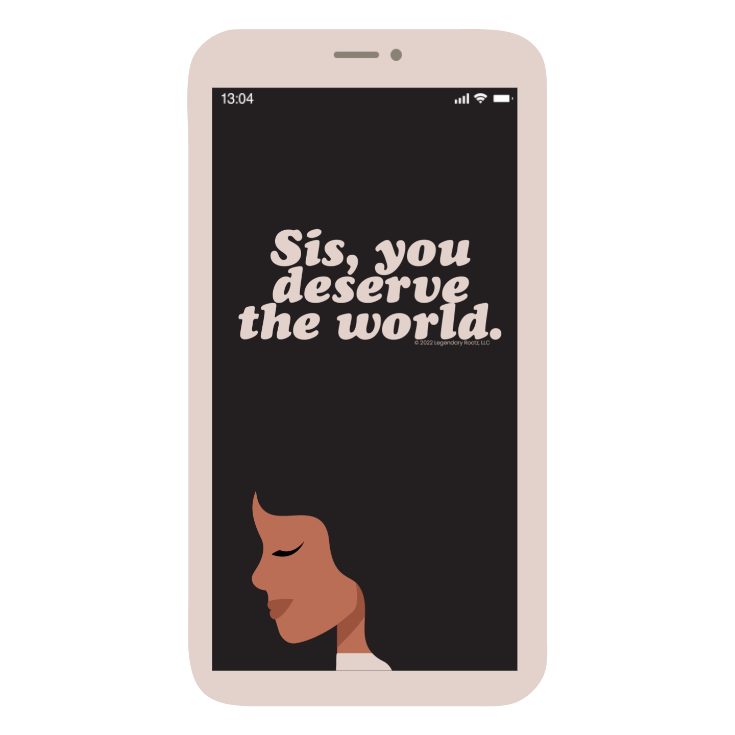 Sis, You Deserve The World | Wallpaper Pack