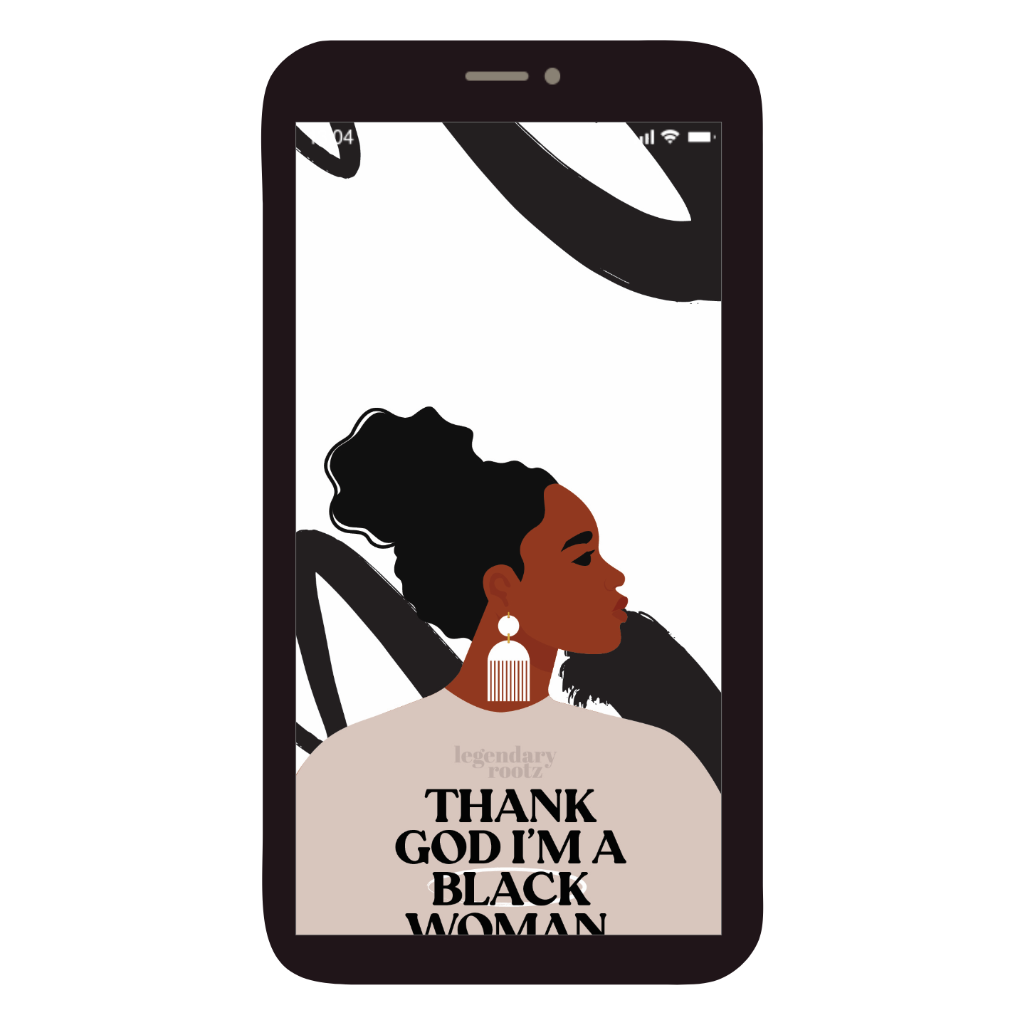 Thank God I'm A Black Woman Vol 2 | Wallpaper Pack
