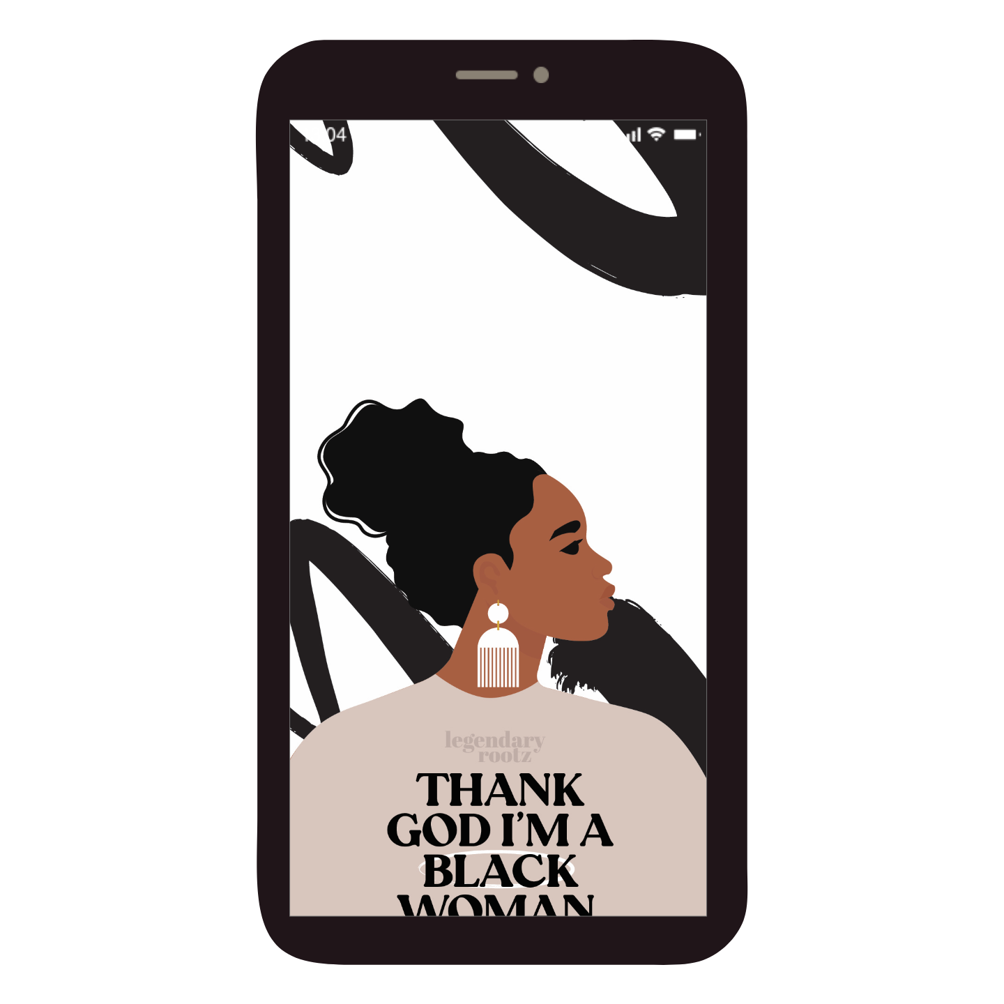 Thank God I'm A Black Woman Vol 2 | Wallpaper Pack